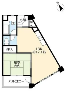 UR新豊里【0080504号室】の間取り