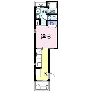 アルモニー大浜【2階】の間取り