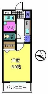 リバーサイド金岡Ⅱ番館【2階】の間取り