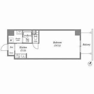 T’s Residence Nagoya【7階】の間取り