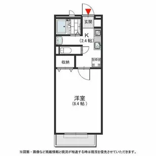 アリエッタ西堤【2階】の間取り