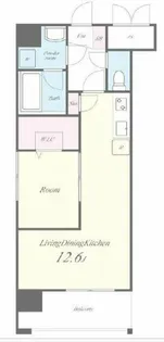 ルミエール光町Ⅲ【7階】の間取り