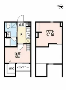 フェリーチェ・長瀬【2階】の間取り