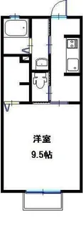 フォレストヴィラII【2階】の間取り