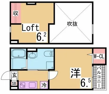 兵庫県神戸市長田区東尻池町4丁目【アパート】の間取り