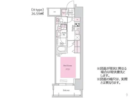 アーバネックス本町【10階】の間取り