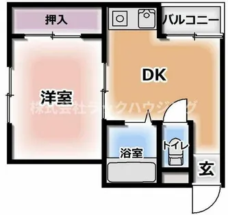 巣本ハイツ【2階】の間取り