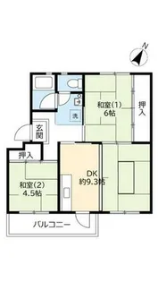 UR泉北桃山台一丁【0150110号室】の間取り