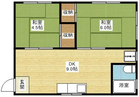 新大阪土井コーポ【4階】の間取り