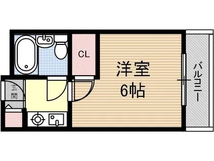 アンフィニィ西河原【106号室】の間取り