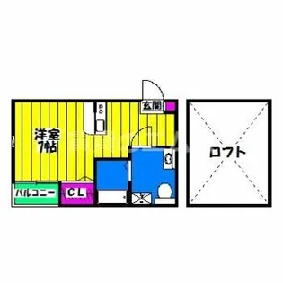 bellezza高宮【2階】の間取り