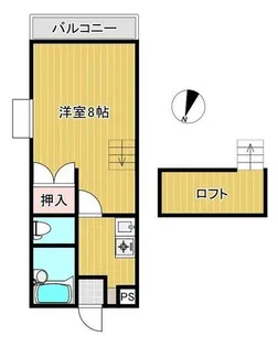 ロフティ葉山【101号室】の間取り