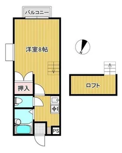 ロフティ葉山【201号室】の間取り