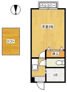 ロフティ葉山【202号室】の間取り