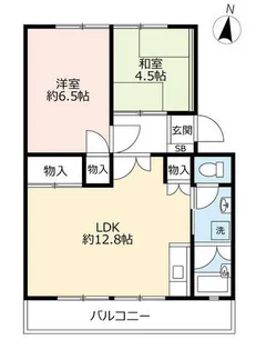 UR岩成台西【6070106号室】の間取り