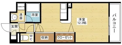 サンプレイス【3階】の間取り