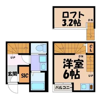 Residence Kamimaezu【2階】の間取り