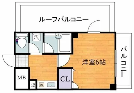 ヴィラパストラル2【516号室】の間取り