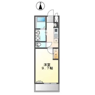 ポルテ ボヌール【2階】の間取り