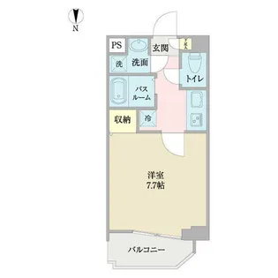 アトネス1604【0405号室】の間取り