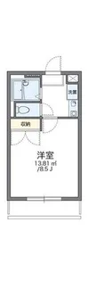 レオパレスヴェール【203号室】の間取り