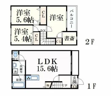 Yファミール【1階】の間取り