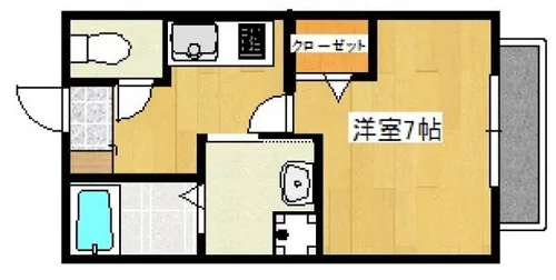 セジュールIMAI【2階】の間取り