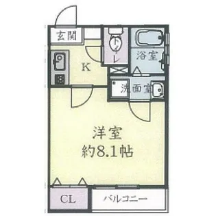 リブレア豊B棟【2階】の間取り