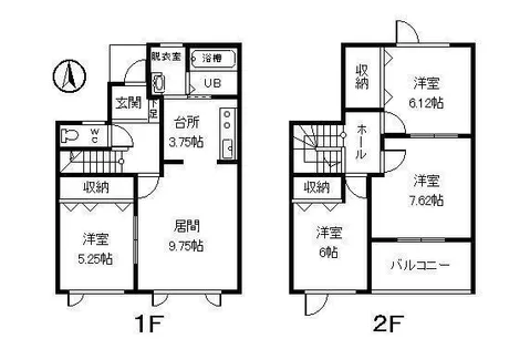 CALM/STREAM II【D号室】の間取り