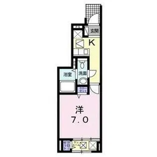 A la del cieroⅠ【1階】の間取り