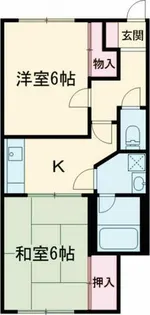 西院春栄町貸家2【1階】の間取り