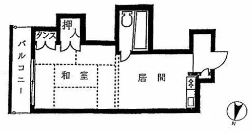 ノースタウンハウス【10階】の間取り