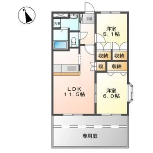 M’S SQUARE【1階】の間取り