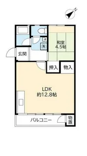 UR鈴蘭台第五【0010405号室】の間取り