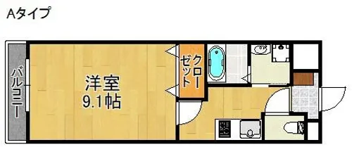 セレブ・パール二色【2階】の間取り