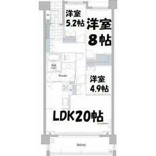 プライムメゾン富士見台【1階】の間取り