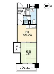 URポートアイランド【0540709号室】の間取り