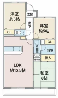 グランドメゾン徳重【1階】の間取り