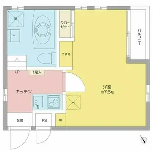 パークサイド神宮【2階】の間取り