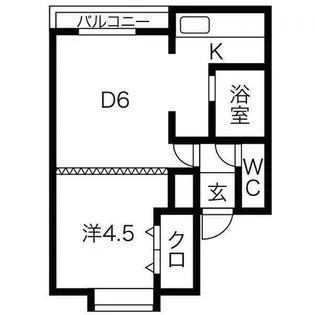 ハイムグーテ【106号室】の間取り