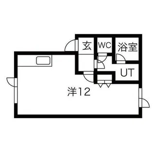 ワイズ当別A棟【205号室】の間取り