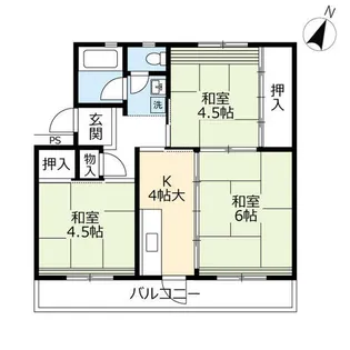 UR梅ノ木【0150301号室】の間取り