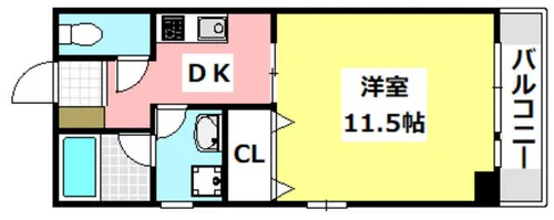 メゾン・ド・ボナール【2階】の間取り