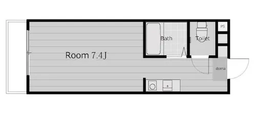 井堀C.V.【4階】の間取り