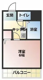 CESIRIA【4A号室】の間取り