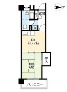 URポートアイランド【0540316号室】の間取り