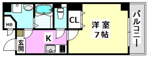 Tukasaレジデンス【3階】の間取り