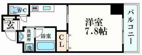 エクセル姫路【3階】の間取り