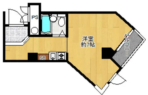 香椎エクセル13【201号室】の間取り
