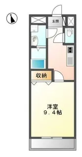 エスポア 井ノ口【1階】の間取り